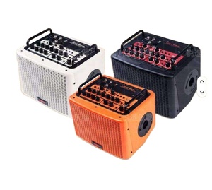 רמקול גיטרה אקוסטית Joyo BSK40 לשידור חי בחוץ, עם מכונת תופים מובנית וכרטיס שמע לאביזר כלי נגינה מרובע - Product Image 1