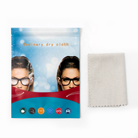BONA personalizado barato de alta calidad anti-niebla de microfibra paños de limpieza de lentes