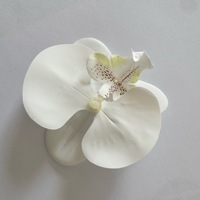 Têtes de fleurs d'orchidées Phalaenopsis artificielles imprimées en 3D, fleurs artificielles pour la décoration DIY, pinces à cheveux, broches, accessoires, souvenirs