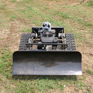 Livraison Gratuite Tondeuse Robot Autotractée à Essence Zéro Turn Télécommandée avec Pelle à Neige - Product Image 2