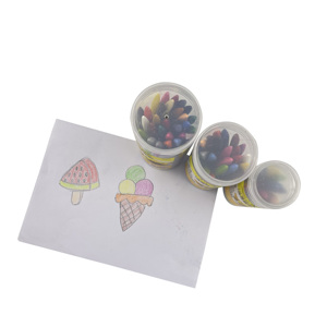 School Teachers Kids Coloring Custom Non-Toxic Washable Easy to <b>Hold</b> Silky Hexagon Crayons Set 12/18/24/36 Colors - Product Image 3