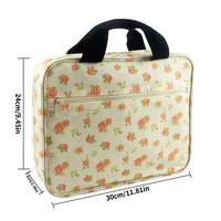 Housse de livre en polyester, bibliothèque mobile, sac à main portable pour étudiants, sac de rangement pour articles électroniques, multi-usages