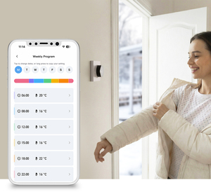 Chaudière à gaz intelligente avec <span class=keywords><strong>thermostat</strong></span> programmable 7 jours/7, connectivité Wi-Fi et connexion par câble à contact sec - Product Image 5