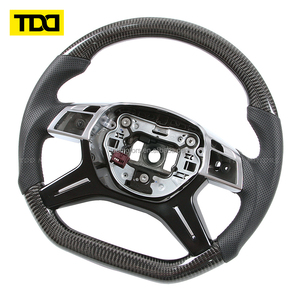 Volante de Fibra de Carbono Personalizado TDD para Mercedes-Benz Clase G, Clase E, Clase GL, Clase ML, W463, W166, W163, W212 - Product Image 3
