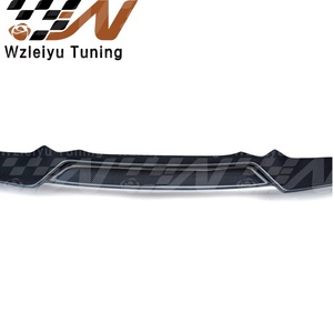 Nouveau style de lèvre de pare-chocs avant en fibre de carbone pour <span class=keywords><strong>Porsche</strong></span> <span class=keywords><strong>Taycan</strong></span> 9J1 Sedan <span class=keywords><strong>Cross</strong></span> Turismo RWD 4S GTS Turbo Turbo S 2020-2024 - Product Image 4