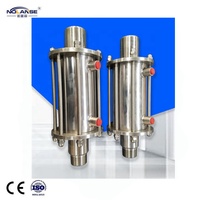 Ram hydraulique de bateau en acier inoxydable, 10 pièces, Double effet, 316L