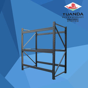 Bastidores de metal para uso comercial, profesionales, duraderos, de alta calidad, color gris, almacén resistente - Product Image 3