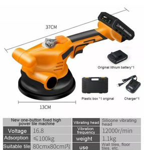Piastrelle Macchina Vibratore rivestimenti Li-Ion intelligente Elettrico Casa Pavimentazione Strumenti 16.8V piastrelle di installazione della macchina - Product Image 2