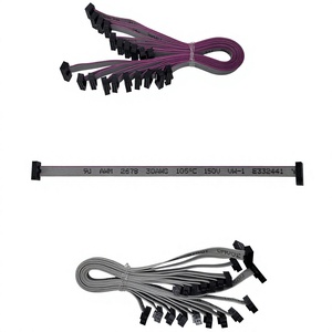 Konektor IDC Panjang Kustom 1.27mm 2*5Pin Konfigurasi Asimetris Soket Kabel Datar Dua Baris 10Pin dan 14Pin - Product Image 1
