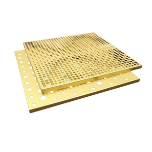 Panneaux décoratifs perforés en aluminium de la série 6000 pour murs extérieurs, <span class=keywords><strong>architecture</strong></span> industrielle de qualité, murs-rideaux, pliage et découpe - Product Image 2