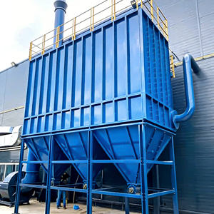 Nouveau dépoussiéreur industriel à jet pulsé avec une efficacité de 99,99 % et une construction en acier au carbone pour une utilisation en production - Product Image 5