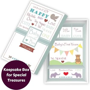 First 5 Years Baby <strong>Memory</strong> Milestone Book Baby Boy <strong>Keepsake</strong> With Clean-Touch Ink Pad for Baby - Product Image 2