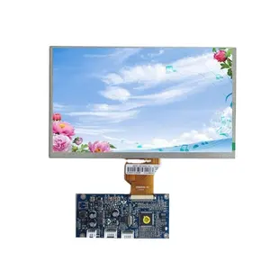 Digital tft active matrix LCD module 9 inch vga / 9 inch 50 pin LCD display module with VGA--450nits