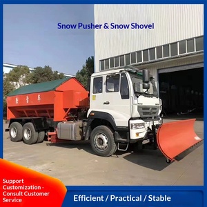 Car Modification Snow Shovel Removable Snow Removal <b>Throw</b> Winter Snow Shovel Road Surface Snow Removal Road Sweeping Snowplough - Product Image 1