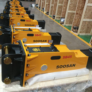 Pour Soosan SB45 disjoncteur hydraulique de Type boîte nouveau modèle de Silence de condition avec le moteur de noyau et les composants de moteur - Product Image 5