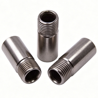 OEM ODM Stainless Steel Threaded Bushing Custom CNC Machining Thread Insert Sleeve Factory Customized Spare Parts