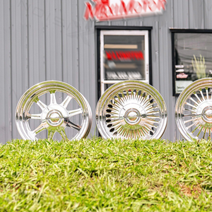 Jantes forgées GTP22 17x9.5 17x11 18x12 5x5 5x127 Polies à rayons multiples Style années 90 pour Chevy Impala Caprice C1500 - Product Image 3