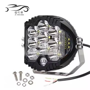 JHS alta calidad 7 pulgadas 90W Faro de alta potencia de doble color DRL luz de conducción <span class=keywords><strong>antiniebla</strong></span> todoterreno camioneta recargable luz de trabajo - Product Image 2