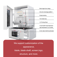 Imprimante 3D pour laboratoire dentaire facile à utiliser, résine 405 nm, impression 3D, grande surface de moulage, imprimante dentaire CAD CAM, compatible STL Windows/macOS