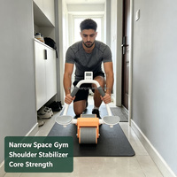 Rouleau Abdominal Professionnel pour Adultes, Réflexion Automatique, Équipement de Fitness à Domicile pour la Réduction de la Taille et des Abdominaux