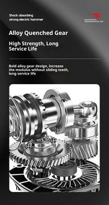 1200W bricolage perceuses électriques légères 26mm <span class=keywords><strong>marteau</strong></span>-<span class=keywords><strong>piqueur</strong></span> brise-béton rotatif SDS <span class=keywords><strong>mandrin</strong></span> perceuse à percussion <span class=keywords><strong>marteau</strong></span> perceuses à percussion" - Product Image 3