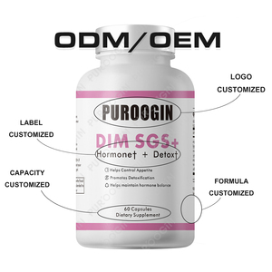 Natural DIM Hormone <b>Pill</b> <b>Capsules</b> 60 Count Encourages Normal Estrogen Metabolism Nutraceuticals for Adults - Product Image 5