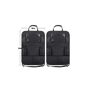 High Quality Eco-Friendly Folding 600D Polyester Oxford Fabric Car Backseat Organizer 9 Storage <b>Pockets</b> 3-6L Capacity Modern - Product Image 1