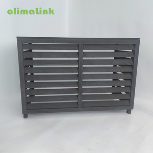 Couverture universelle de mini <span class=keywords><strong>pompe</strong></span> à <span class=keywords><strong>chaleur</strong></span> fendue de matériau de WPC couverture de climatiseur extérieur - Product Image 4
