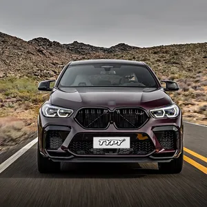 Kit carrozzeria per <span class=keywords><strong>BMW</strong></span> <span class=keywords><strong>X6</strong></span> <span class=keywords><strong>G06</strong></span> aggiornamento modificati in X6M stili Body kit paraurti anteriori e posteriori 1:1 Design accessori auto - Product Image 3