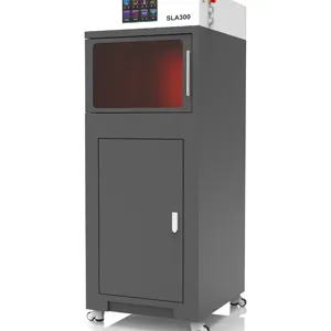 Offre Spéciale 300*300*300mm sla 3d imprimante haute résolution résine impression pas cher Grande taille Sla 3D IMPRIMANTE