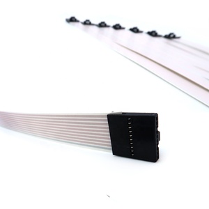Kabel Data FPC Jumper YZCONN Custom 0.5mm 2.54mm Pitch dengan Ujung Bulat dan Terminal IDC, Kabel Pita Datar FFC - Product Image 6