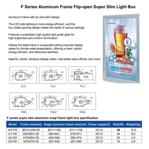 Cajas de Luz Publicitarias LED de Aluminio para Suelo, Cajas de Luz de Tela Delgadas Personalizadas sin Marco, Cajas de Luz Dinámicas con Movimiento - Product Image 6