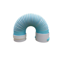 Systèmes de CVC modernes horizontaux de 45 degrés, coudes carrés plats en plastique, ventilation par le sol, pour hôtels, hôpitaux, ateliers