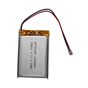 Qian-sun 703450 1500mAh 3.7v <span class=keywords><strong>OEM</strong></span> ODM 锂电池 家用电器用锂离子充电电池 - Product Image 4