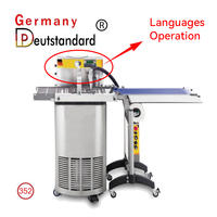 Allemagne Deutstandard NP-352 Enrober de biscuits au chocolat Petite machine verticale d'enrobe de chocolat