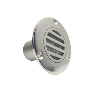 Stainless Steel Round Floor Drain 84.5mm Straight Drain Outlet Anti Corrosion For <b>Yacht</b> Ship Use - Product Image 1