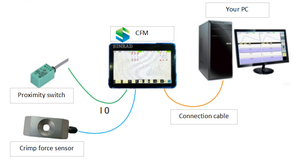 Máquina prensadora de terminales de cuerpo de hierro fundido de precisión con CFM para equipos de fabricación de cables - Product Image 5