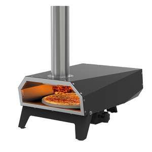 Grand four à <span class=keywords><strong>pizza</strong></span> autoportant moderne à <span class=keywords><strong>gaz</strong></span> et feu de bois Carton extérieur de jardin <span class=keywords><strong>Pierre</strong></span> à <span class=keywords><strong>pizza</strong></span> galvanisée en acier inoxydable unique Un siège - Product Image 1