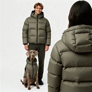 ג 'וימאי מעצב מותאם אישית כלב יוקרה בסגנון למטה מעיל החורף חם וחסן רוח להתאים את חליפת הג' קט המארח - Product Image 4
