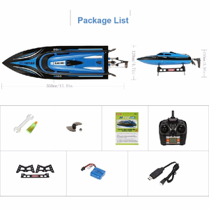 Nuova Barca RC <span class=keywords><strong>Skytech</strong></span> H100 2.4GHz a 4 Canali con Schermo LCD, Velocità Massima 30km/h, Giocattolo per Bambini - Product Image 6