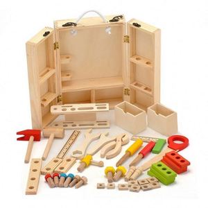 Toysrunner – jouets d'intelligence colorés en bois, puzzle multifonction pour enfants de moins de 50 pièces, âges 0-7 ans, éducation précoce Montessori - Product Image 4