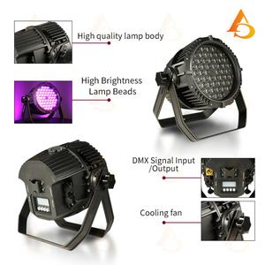 Luz de Escenario de Estilo Moderno, 54*3w, Luz Par para Exteriores, a Todo Color, Resistente al Agua, Luz LED Par Can - Product Image 4