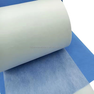 Bahan baku 100 pp kain Nonwoven spunboned untuk masker wajah bedah bukan tenunan <span class=keywords><strong>Earloop</strong></span> kustom - Product Image 3