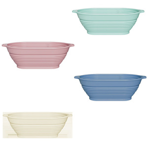 Nouveau panier de levage pliable en silicone pour la fabrication du pain au levain et les outils de pâtisserie - Product Image 1