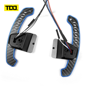 TDD LED Magnetic Carbon Fiber Paddle Shifters For Volkswagen MK8 Steering <b>Wheel</b> Paddle Shifters - Product Image 1