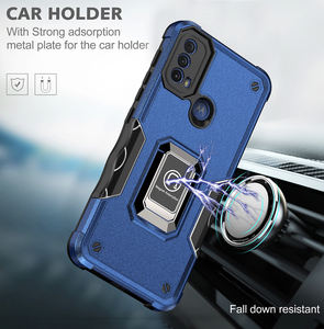 Vente chaude couverture arrière robuste pour Moto <span class=keywords><strong>E20</strong></span>/E30/E40 support magnétique robuste coque de téléphone <span class=keywords><strong>Protection</strong></span> contre les chutes de téléphone portable - Product Image 4