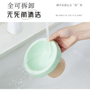 Cuencos de cerámica para gatos, cuencos para mascotas, cuencos para helado, cuencos elevados con borde inclinado, cuencos para comida de gatos que protegen el cuello y evitan que se vuelque, cuencos para agua. - Product Image 4