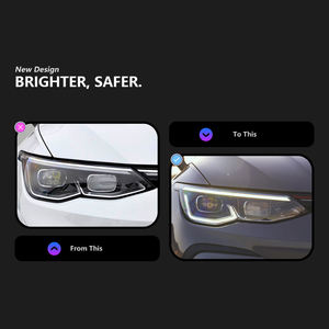 Phares LED économiques pour Volkswagen <span class=keywords><strong>Golf</strong></span> <span class=keywords><strong>8</strong></span> Mk8 2021-2024, ensemble de phares à lentille de projecteur édition haute performance - Product Image 3