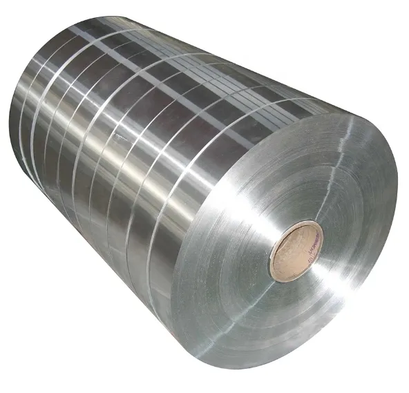 Vendite di fabbrica in alluminio Strip Coil 3104 laminato a freddo in acciaio zincato nastro d'acciaio per tapparella porta consegna rapida