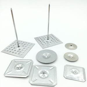 2-1/2" Metal Insulation Hangers Hvac Accessories <strong>Adhesive</strong> Spindle <strong>Pins</strong> - Product Image 5